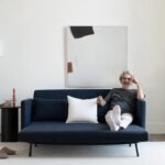 A Calm Anchor for Modern Living Rooms: The Appeal of the Blue Sleeper Sofa